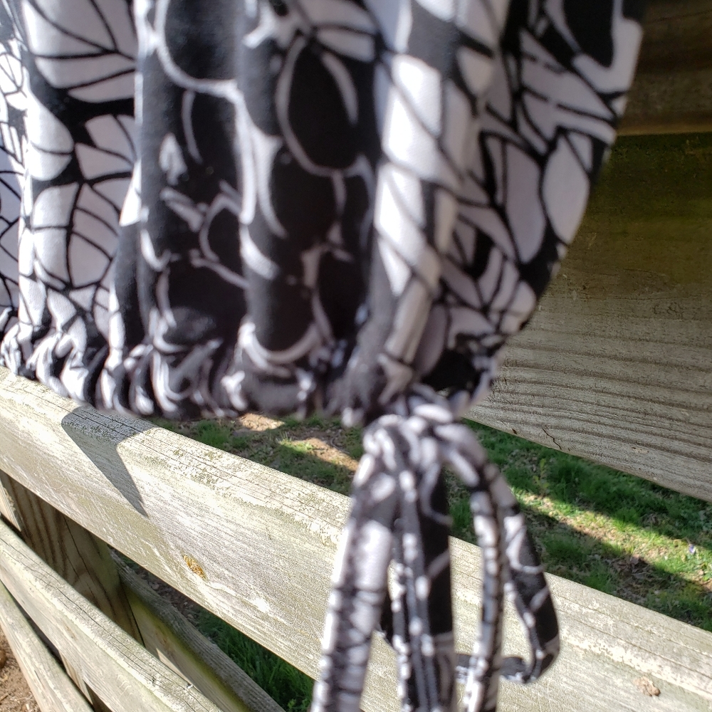 Worthington Women's Black/White Blouse Size S - Picture 3 of 5
